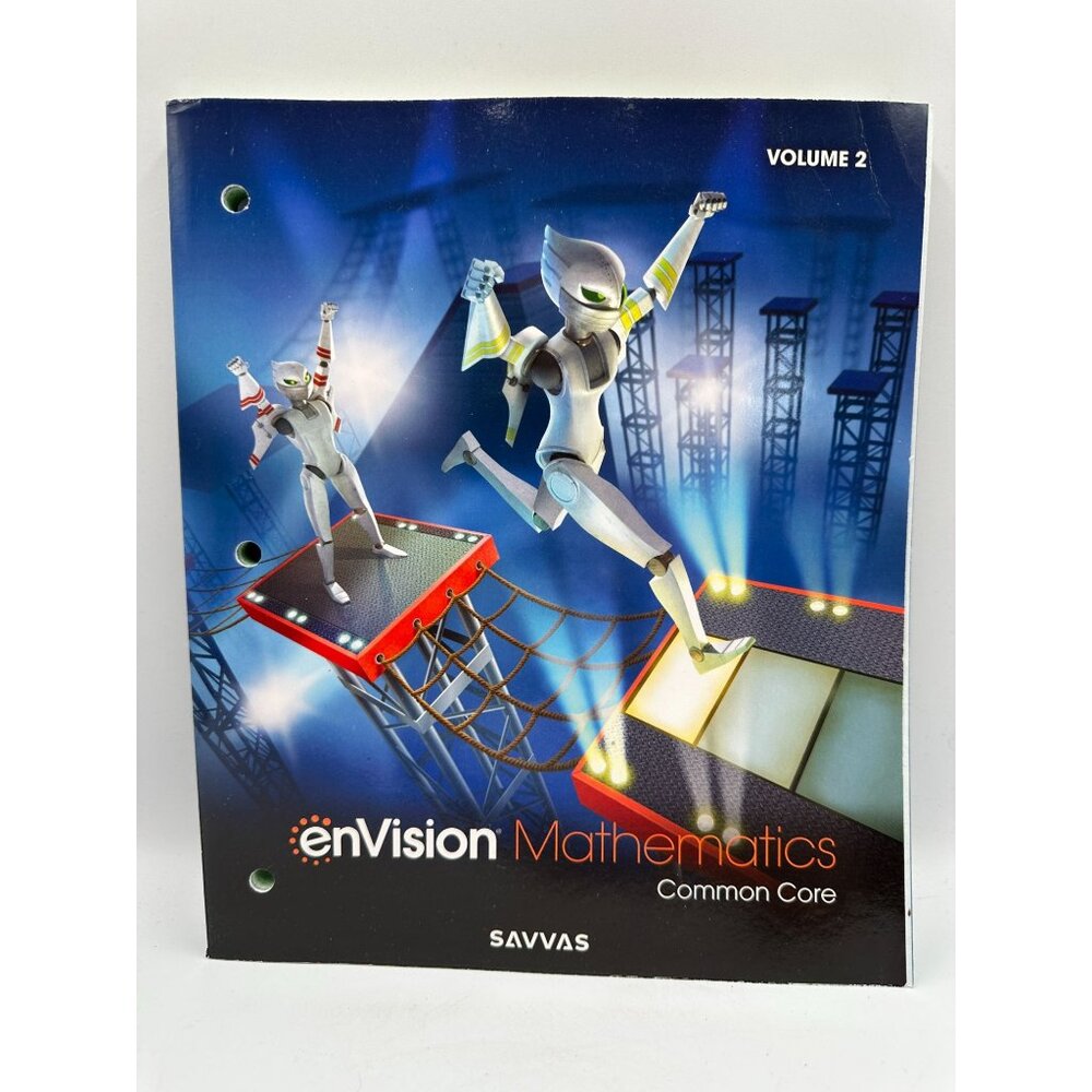 Envision Mathematics Common Core Volume 2 Topics 5-8 Paperback 2021 Edition